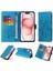 IPhone 15 Flip Deri Kart Yuvaları Çiçek Için Flip Case (Yurt Dışından) 1
