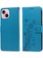 IPhone 15 Flip Deri Kart Yuvaları Çiçek Için Flip Case (Yurt Dışından) 2