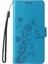 IPhone 15 Flip Deri Kart Yuvaları Çiçek Için Flip Case (Yurt Dışından) 4