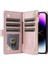 IPhone 14 Için Flip Case Pro Max Darbeye Cüzdan Kayış Kart Yuvaları (Yurt Dışından) 4