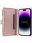 IPhone 14 Için Flip Case Pro Max Darbeye Cüzdan Kayış Kart Yuvaları (Yurt Dışından) 5