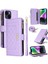 IPhone 14 Için Flip Case Artı Kayış Cüzdan Kart Yuvaları Darbeye (Yurt Dışından) 1
