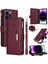 IPhone 14 Için Flip Case Pro Max Darbeye Cüzdan Kayış Kart Yuvaları (Yurt Dışından) 1