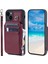 Cüzdan Kılıf IPhone 14 Artı Flip Folio Kılıf Pu Deri 3 Büyük Kart (Yurt Dışından) 1