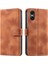 Sony Xperia 10 Vı Için Flip Case Manyetik Pu Deri Bilek Kayışı Kickstand (Yurt Dışından) 5