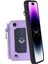 IPhone 13 Için Cüzdan Durumda Pro Rfıd Engelleme Pu Deri 3 Büyük Kart Çevirme (Yurt Dışından) 5