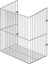 Bej 2 Yıl Paslanmaz Garantili Kapağa Monte Çamaşır Sepeti S-8015 Metal 31 L 35 x 26 1