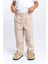 Oliven The Kid Unisex Gabardin Pantolon Bej 3