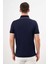 Erkek Lacivert Trend Polo Yaka Dynamic Fit T-Shirt 5