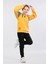 Erkek Çocuk Üç Ip Kot Detaylı Sweatshirt Hardal MRN7001 2