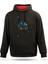 Lunar Glow Tasarım Kapşonlu Sweatshirt 1