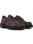 Kadın Vizon Bağcıklı Süet Deri Maskülen Loafer 24WFD511610 4