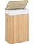 Kahverengi Bambu Çamaşır Sepeti - 60 Litre 50-99 L Bambu 1