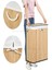 Kahverengi Bambu Çamaşır Sepeti - 60 Litre 50-99 L Bambu 5
