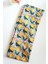 Sarı Yapraklı Limon Desenli Afrika Telli Bandana 1