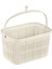 Bej Jute Mandal Sepeti 3lt ROYALEKS-AK-582 Plastik 100 x 100 0,5 L ve Altı 1
