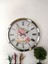 Dekoratif Metal Krom Mutfak Duvar Saati 40 cm 4