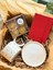 Candlebee Kupa Defter Balmumu Tealight Tabak Hediyelik Set 2