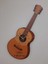 Modern tarzda 40x78 cm renkli gitar şekilli duvar saati 3