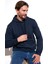 Slim Fit Kapüşonlu Kanguru Cepli Içi Tüylü Yumuşak Şardonlu Sweat Erkek Sweat 5905281 2