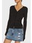 Pamuklu Slim Fit Yumuşak Dokulu V Yaka Hırka J20J224239BEH Bayan Hırka J20J224239 Beh 1