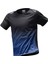 Ghassy Co. Erkek Running Gradyan Renkli Nefes Alabilen Fitness Spor Salonu Atletik Spor T-Shirt 1