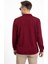 Erkek Orta Yaş ve Üzeri Polo Yaka Cepli Uzun Kollu Mevsimlik Sweatshirt 1103-Bordo 4