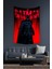 Mavi Batman temalı duvar örtüsü ve halısı, 140x100 cm, dikdörtgen, şık dekorasyon. 1