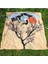 Japon Turnası ve Sakura Ağacı Wander Duvar Örtüsü Tapestry 1