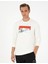 Pierre Cardin Erkek Ekru Regular Fit Sweatshirt 50292984-VR019 3