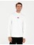 Pierre Cardin Erkek Beyaz Regular Fit Sweatshirt 50293256-VR013 1