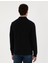 Pierre Cardin Erkek Siyah Slim Fit Basic Sweatshirt 50294438-VR046 5