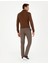 Pierre Cardin Erkek Kahverengi Slim Fit Kanvas Pantolon 50299557-VR029 4