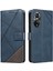 Elmas Dikiş Deri Telefon Kılıfı ile Huawei Nova 9 Için Flip Case ve (Yurt Dışından) 1