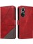 Elmas Dikiş Deri Telefon Kılıfı ile Huawei Nova 9 Için Flip Case ve (Yurt Dışından) 3