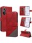 Elmas Dikiş Deri Telefon Kılıfı ile Huawei Nova 9 Için Flip Case ve (Yurt Dışından) 4