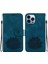 IPhone 11 Için Flip Case Pro Kickstand Manyetik Kabartma Lotus Çiçek (Yurt Dışından) 1