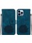 IPhone 14 Için Flip Case Pro Kabartma Lotus Çiçek Cüzdan Manyetik (Yurt Dışından) 1