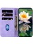 IPhone 13 Için Flip Case Pro Max Kabartma Lotus Çiçek Manyetik Kickstand (Yurt Dışından) 5