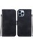 IPhone 13 Için Flip Case Pro Kickstand Kabartma Lotus Çiçek Cüzdan (Yurt Dışından) 5