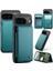 Google Piksel 9 Için Flip Case Rfıd Engelleme Kart Tutucu Kickstand Pu Ince (Yurt Dışından) 1