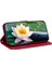 IPhone 11 Için Flip Case Pro Max Manyetik Cüzdan Kickstand Kabartma Lotus (Yurt Dışından) 2