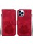 IPhone 11 Için Flip Case Pro Max Manyetik Cüzdan Kickstand Kabartma Lotus (Yurt Dışından) 5