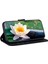 IPhone 13 Için Flip Case Pro Max Kabartma Lotus Çiçek Manyetik Kickstand (Yurt Dışından) 4