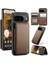 Google Piksel 9 Için Flip Case Rfıd Engelleme Kart Tutucu Kickstand Pu Ince (Yurt Dışından) 1