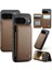 Google Piksel 9 Için Flip Case Rfıd Engelleme Kart Tutucu Kickstand Pu Ince (Yurt Dışından) 2