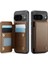 Google Piksel 9 Için Flip Case Rfıd Engelleme Kart Tutucu Kickstand Pu Ince (Yurt Dışından) 3