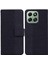 Onur X6B Flip Folio Premium Pu Deri Için Flip Case Geometrik Kabartmalı (Yurt Dışından) 1