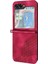 Samsung Galaxy Z Flip 6 Için Flip Case Pu Deri Kapak Çevirin Darbeye (Yurt Dışından) 3