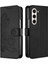 Samsung Galaxy Z Için Flip Case Fold 6 Kickstand Koruyucu Kapak Folio Pu (Yurt Dışından) 1